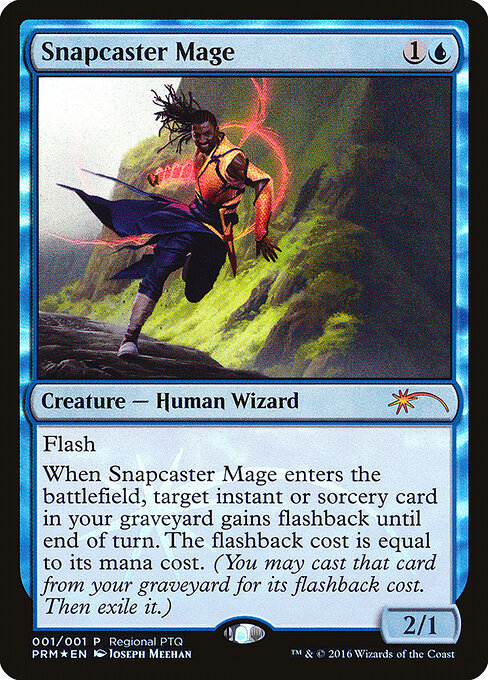 Snapcaster Mage — Pro Tour Promos #2016, art by Joseph Meehan