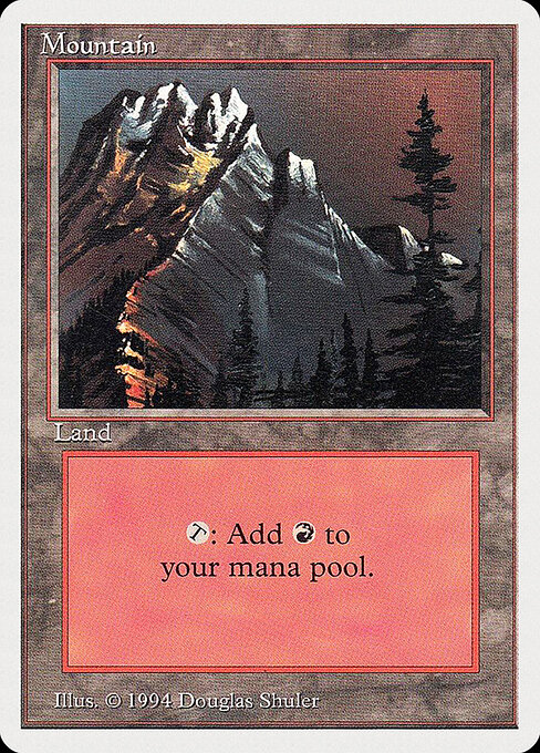 Mountain — Summer Magic / Edgar #301, art by Douglas Shuler