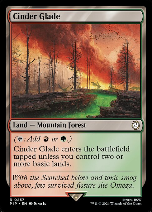 Cinder Glade — Fallout #257, art by Nino Is