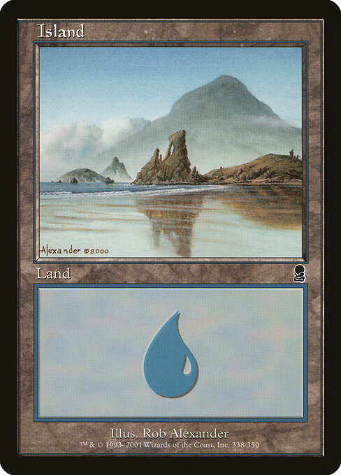 Island — Odyssey #338, art by Rob Alexander