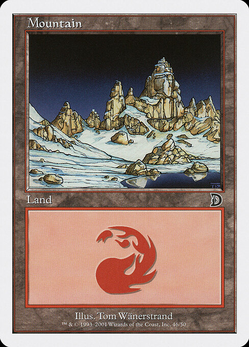 Mountain — Deckmasters #46, art by Tom Wänerstrand