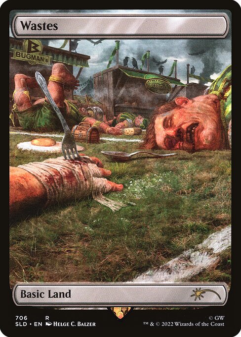 Wastes — Secret Lair Drop #706, art by Helge C. Balzer