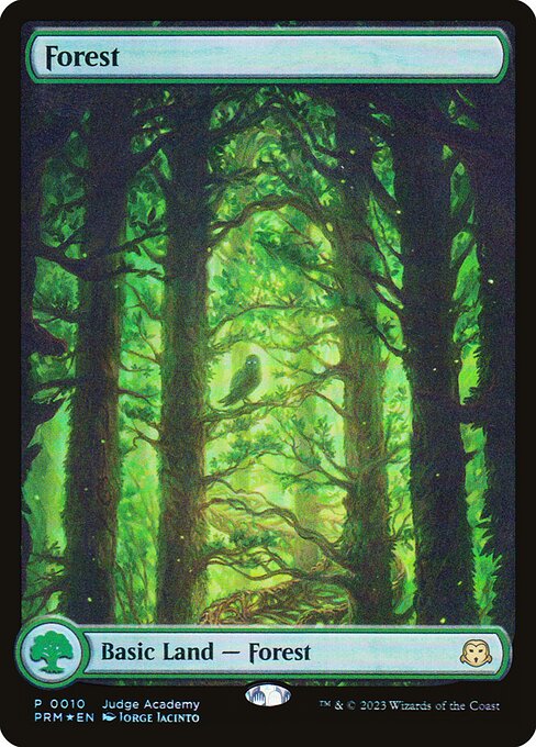Forest — Judge Gift Cards 2023 #10, art by Jorge Jacinto