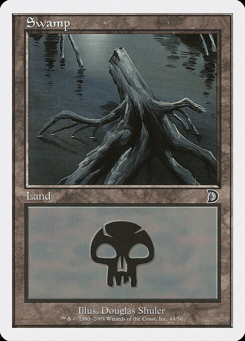 Swamp — Deckmasters #44, art by Douglas Shuler