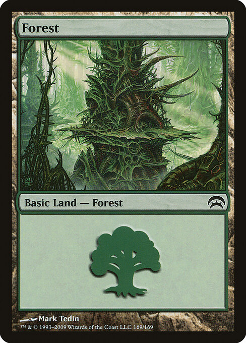 Forest — Planechase #169, art by Mark Tedin