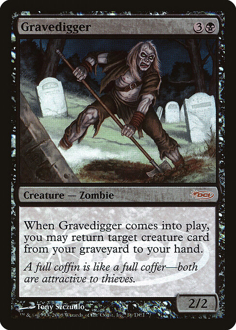 Gravedigger — DCI Promos #16, art by Tony Szczudlo