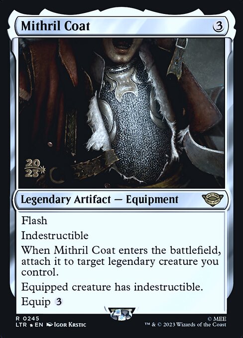 Mithril Coat — Tales of Middle-earth Promos #245s, art by Igor Krstic