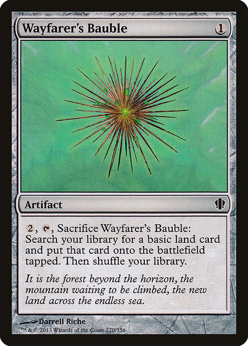Wayfarer's Bauble — Commander 2013 #270, art by Darrell Riche