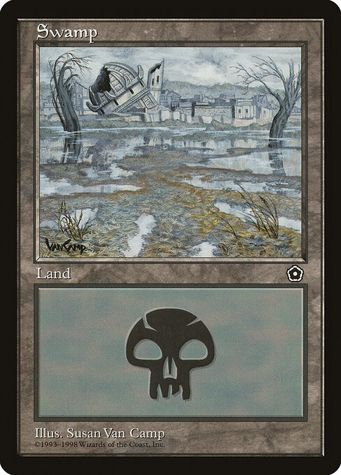 Swamp — Portal Second Age #159, art by Susan Van Camp