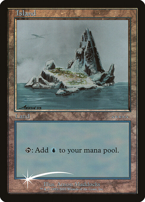 Island — Arena League 2001 #3, art by Anson Maddocks