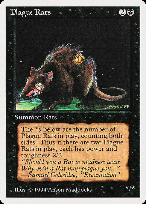 Plague Rats — Summer Magic / Edgar #123, art by Anson Maddocks