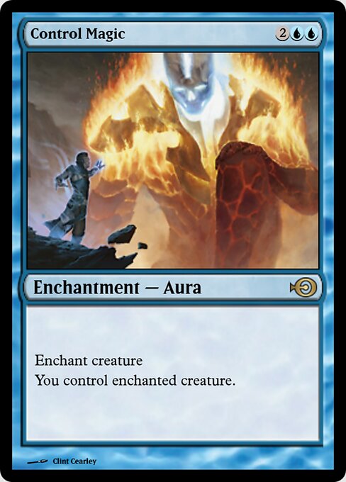 Control Magic — Magic Online Promos #43594, art by Clint Cearley