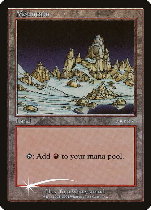 Mountain — Arena League 2001 #5, art by Tom Wänerstrand