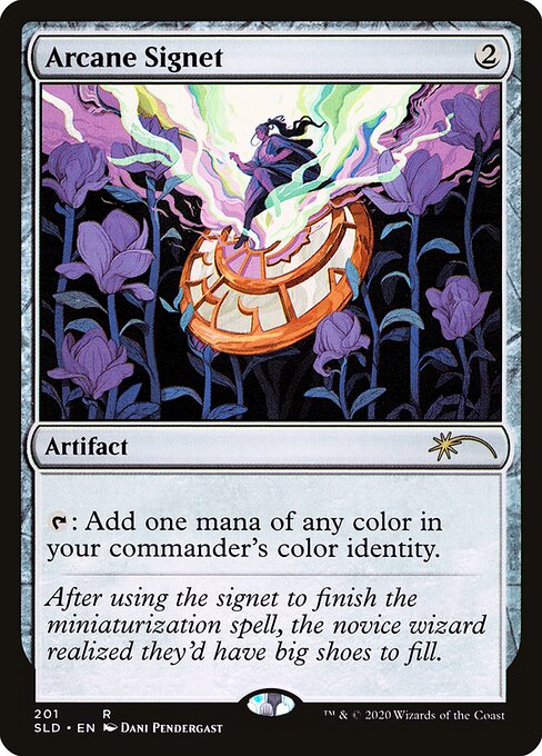 Arcane Signet — Secret Lair Drop #201, art by Dani Pendergast