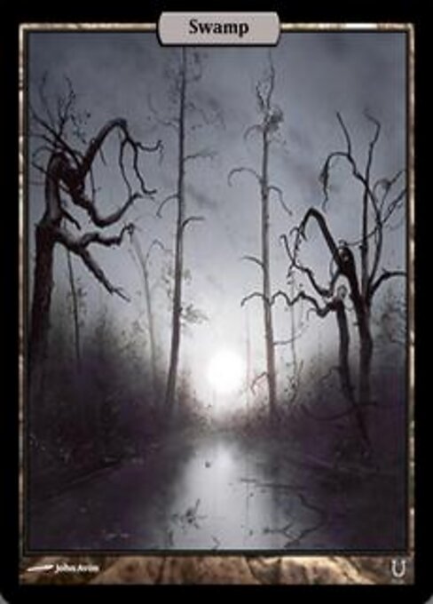 Swamp — Magic Online Promos #310, art by John Avon