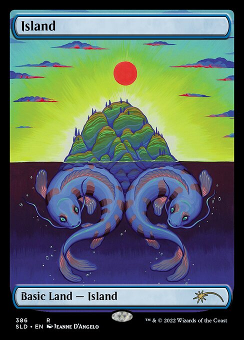 Island — Secret Lair Drop #386, art by Jeanne D'Angelo