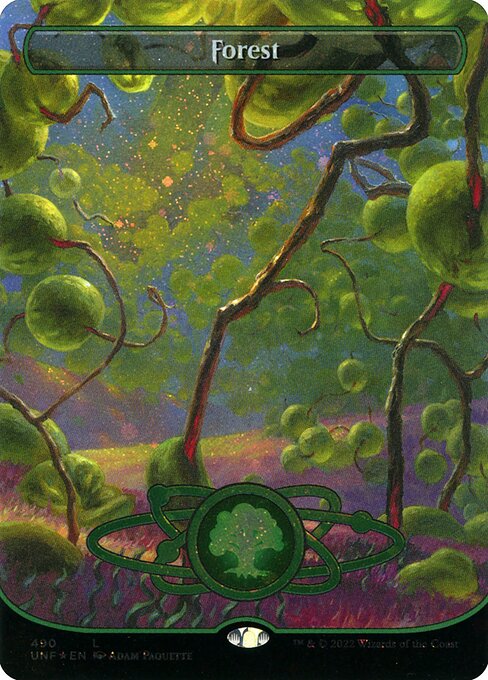 Forest — Unfinity #490, art by Adam Paquette