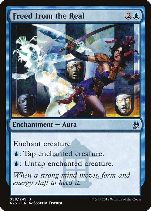 Freed from the Real — Masters 25 #58, art by Scott M. Fischer