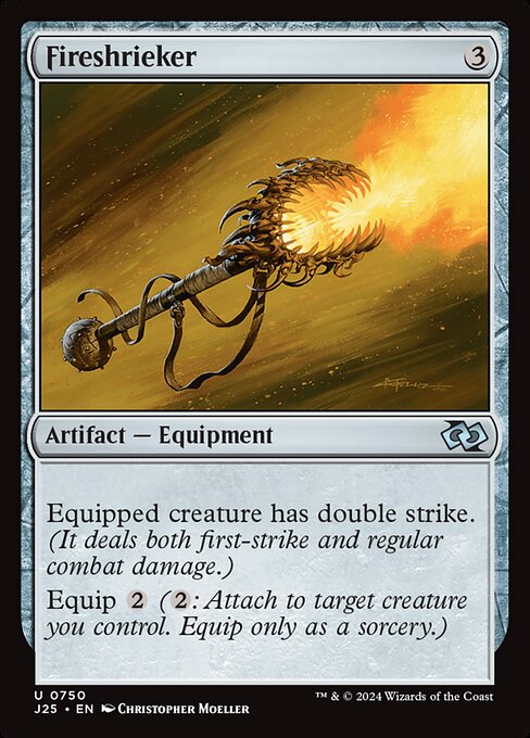 Fireshrieker — Foundations Jumpstart #750, art by Christopher Moeller