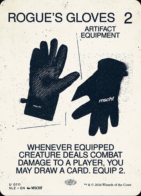 Rogue's Gloves — The Zeta Set #111, art by MSCHF