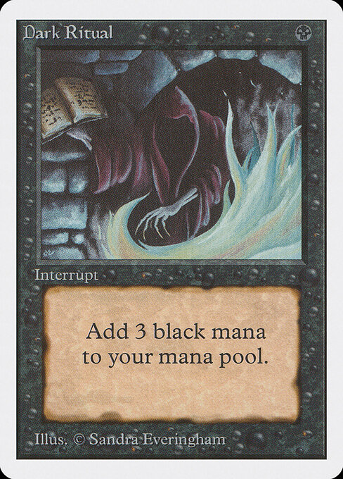 Dark Ritual — Unlimited Edition #99, art by Sandra Everingham
