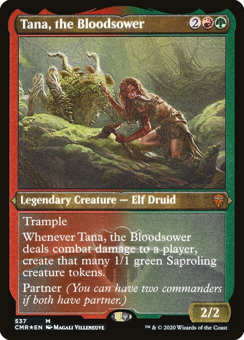 Tana, the Bloodsower — Commander Legends #537, art by Magali Villeneuve
