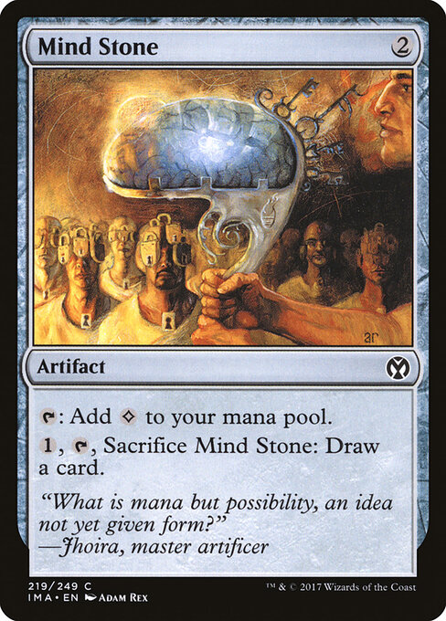 Mind Stone — Iconic Masters #219, art by Adam Rex