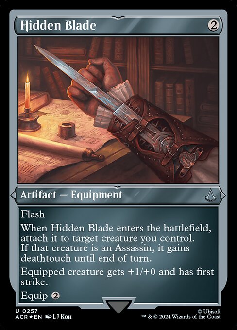 Hidden Blade — Assassin's Creed #257, art by L J Koh