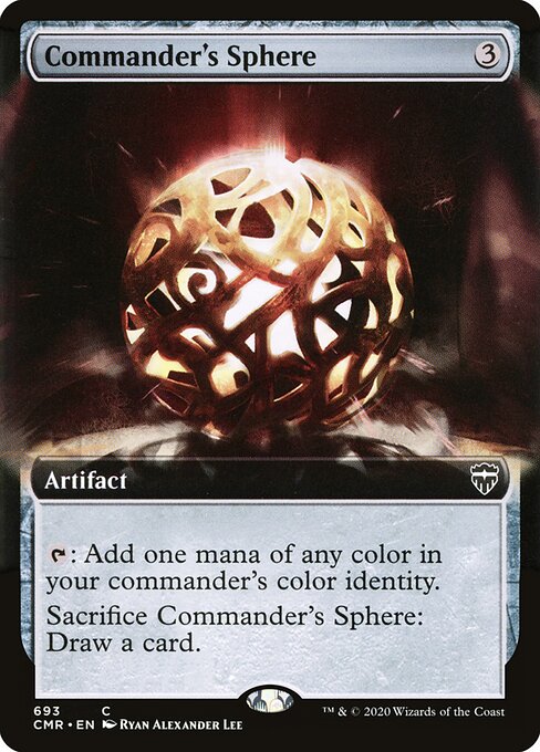 Commander's Sphere — Commander Legends #693, art by Ryan Alexander Lee
