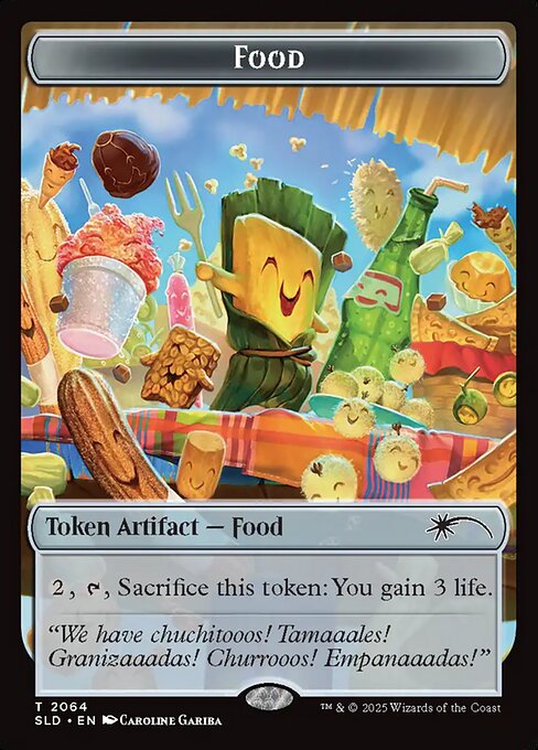 Food — Secret Lair Drop #2064, art by Caroline Gariba