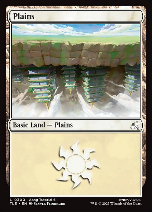 Plains — Avatar: The Last Airbender Eternal #300, art by Slawek Fedorczuk