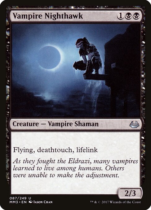 Vampire Nighthawk — Modern Masters 2017 #87, art by Jason Chan