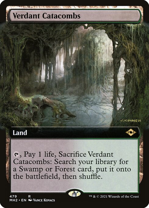 Verdant Catacombs — Modern Horizons 2 #479, art by Vance Kovacs