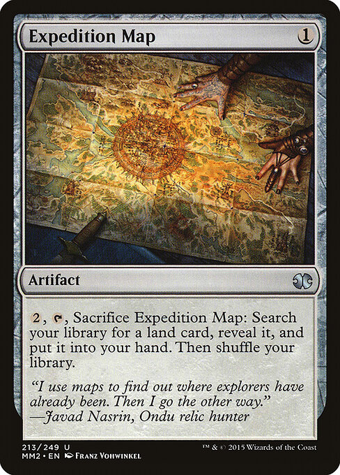 Expedition Map — Modern Masters 2015 #213, art by Franz Vohwinkel