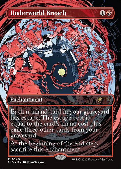 Underworld Breach — Secret Lair Drop #2040, art by Toru Terada