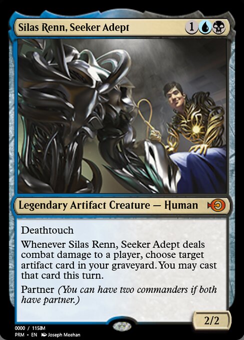 Silas Renn, Seeker Adept — Magic Online Promos #86174, art by Joseph Meehan