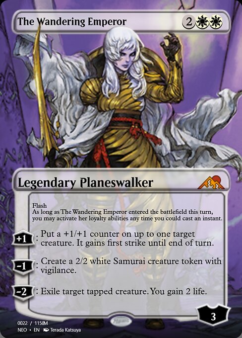 The Wandering Emperor — Magic Online Promos #97907, art by Terada Katsuya