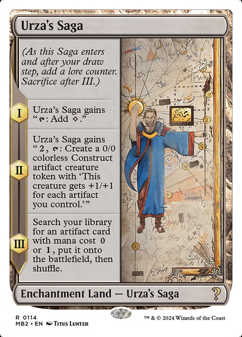 Urza's Saga — Mystery Booster 2 #114, art by Titus Lunter