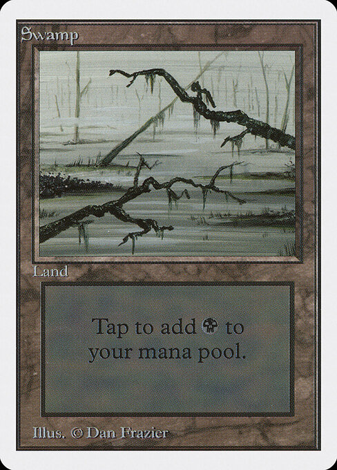 Swamp — Unlimited Edition #296, art by Dan Frazier
