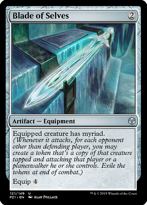 Blade of Selves — Legendary Cube Prize Pack #121, art by Alan Pollack
