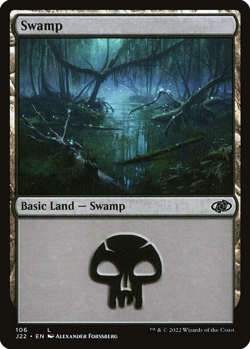 Swamp — Jumpstart 2022 #106, art by Alexander Forssberg