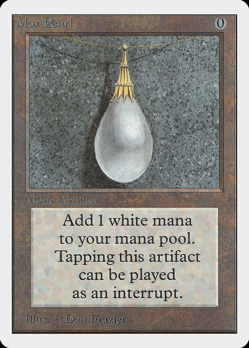 Mox Pearl — Unlimited Edition #264, art by Dan Frazier