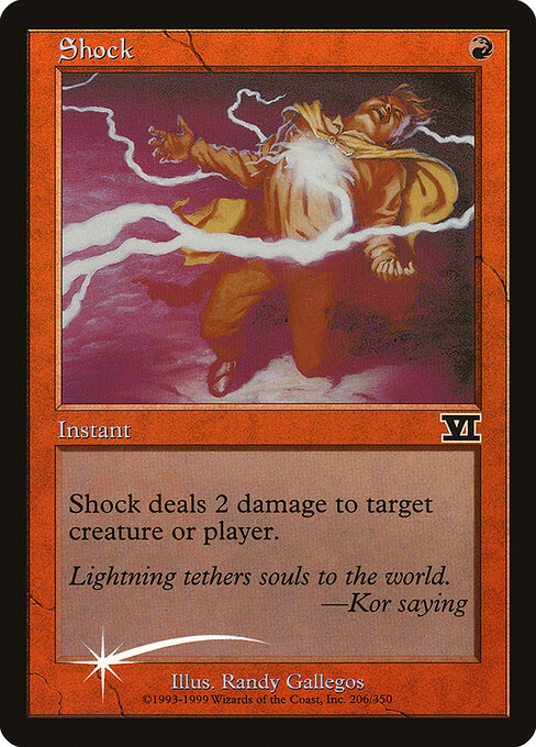 Shock — Friday Night Magic 2000 #6, art by Randy Gallegos