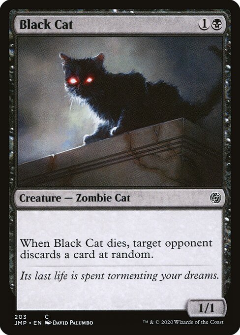 Black Cat — Jumpstart #203, art by David Palumbo