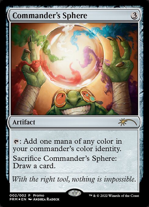 Commander's Sphere — Wizards Play Network 2024 #8, art by Andrea Radeck