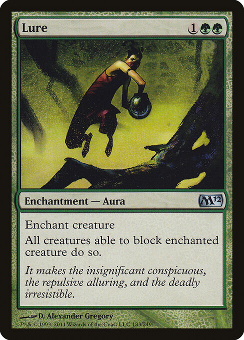 Lure — Magic 2012 #183, art by D. Alexander Gregory