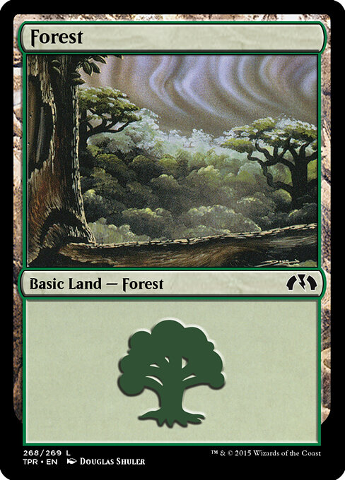 Forest — Tempest Remastered #268, art by Douglas Shuler