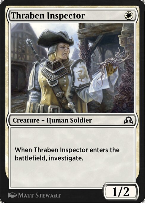 Thraben Inspector — Historic Anthology 4 #3, art by Matt Stewart