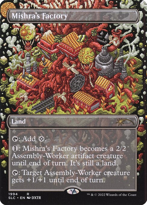 Mishra's Factory — Secret Lair Countdown #1994, art by DXTR