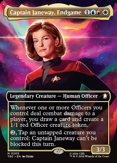 Captain Janeway, Endgame — Star Trek Commander #205, art by Uzuri